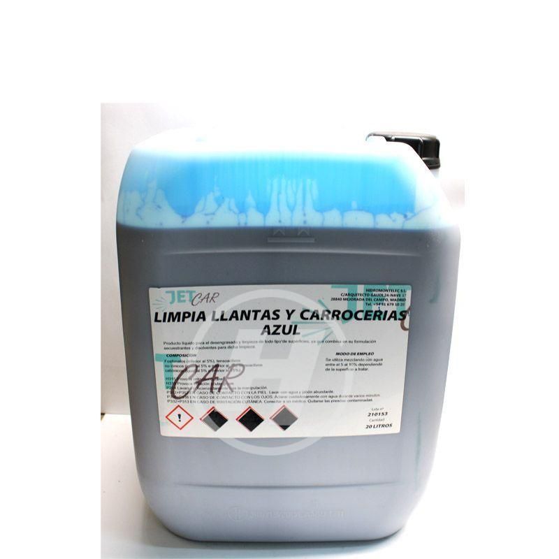 LIMPIA LLANTAS Y CARROCERIAS AZUL 20L