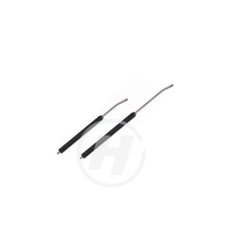 LANZA INOX CURVA 1200MM 1/4" PARA PISTOLA SIN PROTECTOR