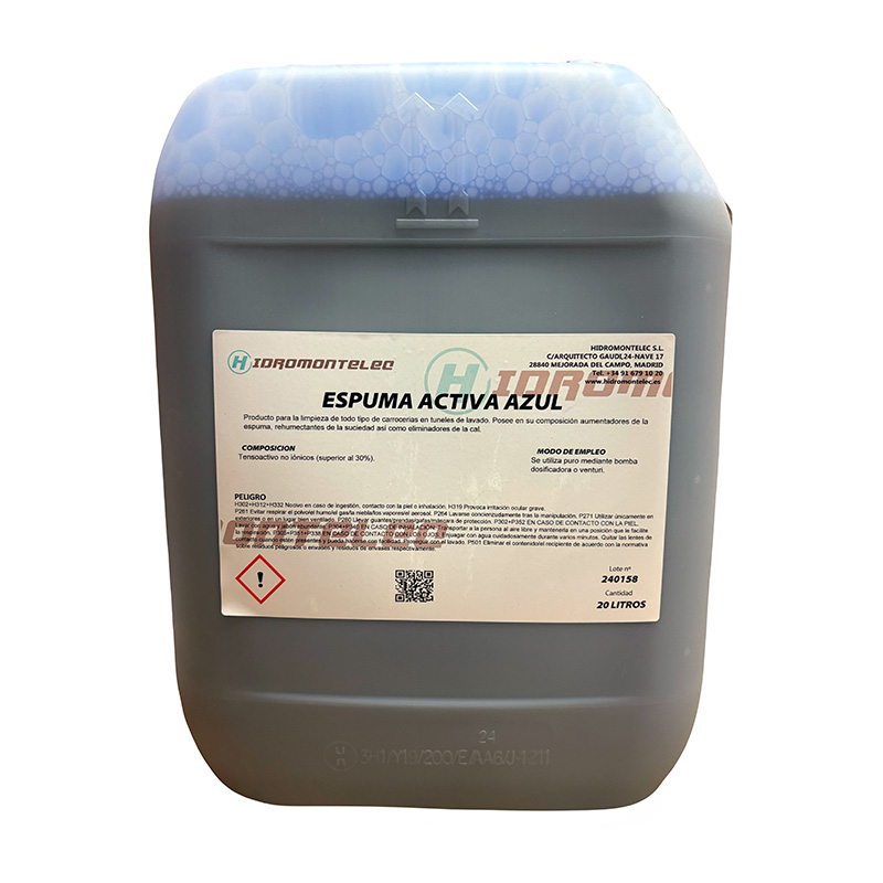 ESPUMA ACTIVA AZUL 20L