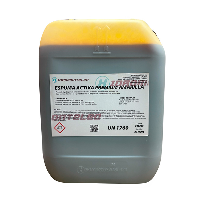 ESPUMA ACTIVA PREMIUM AMARILLA 22KG