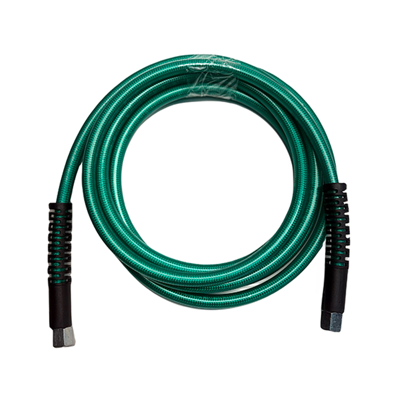 MANGUERA TEXTIL FLEXIBLE CAR WASH HH GIR 1/4" 6M VERDE JC